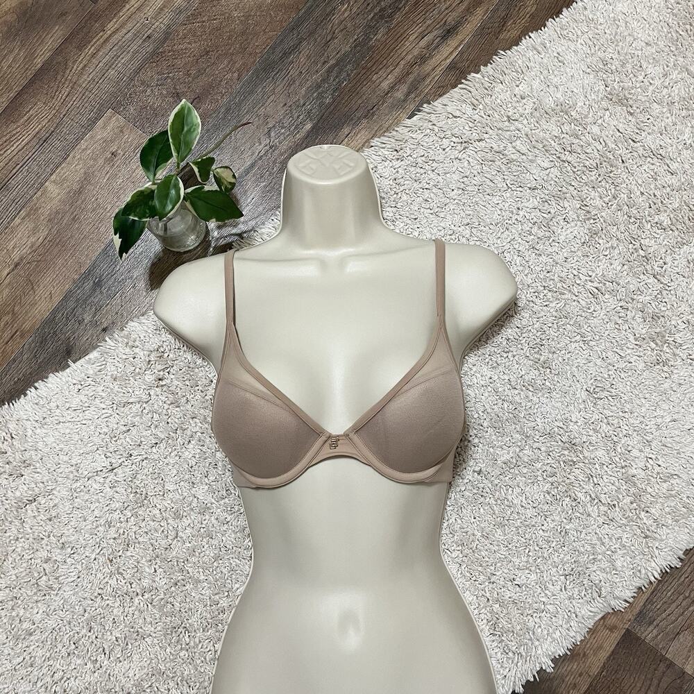 ThirdLove Size 32B Beige Underwire 24/7 Classic Contour Plunge Bra